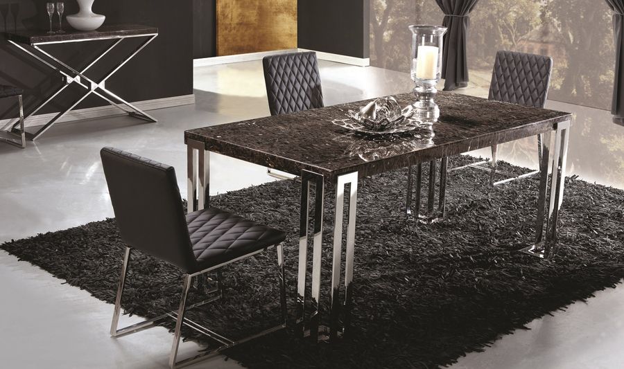 Jedálenský mramorový stôl Bari